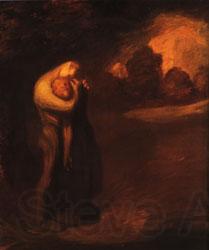 theophile-alexandre steinlen The Kiss Norge oil painting art